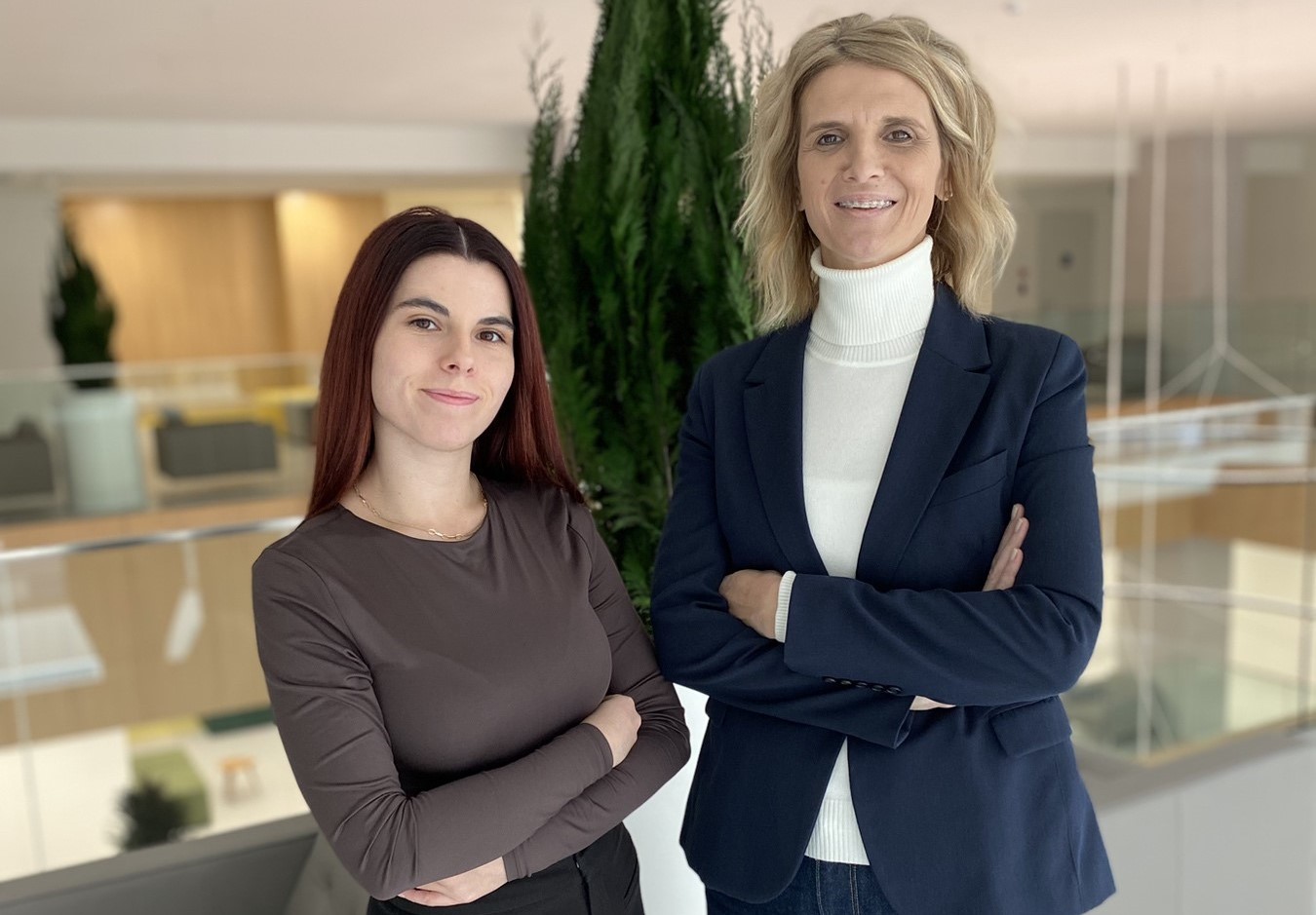 Indira Musić, Marketingmanagerin des ASA Krankenhauses und Mentorin : Mit Mentoring bauen wir Brucken. Mein größtes Ziel was es, der Studentin Selbstvertrauen zu verschaffen.